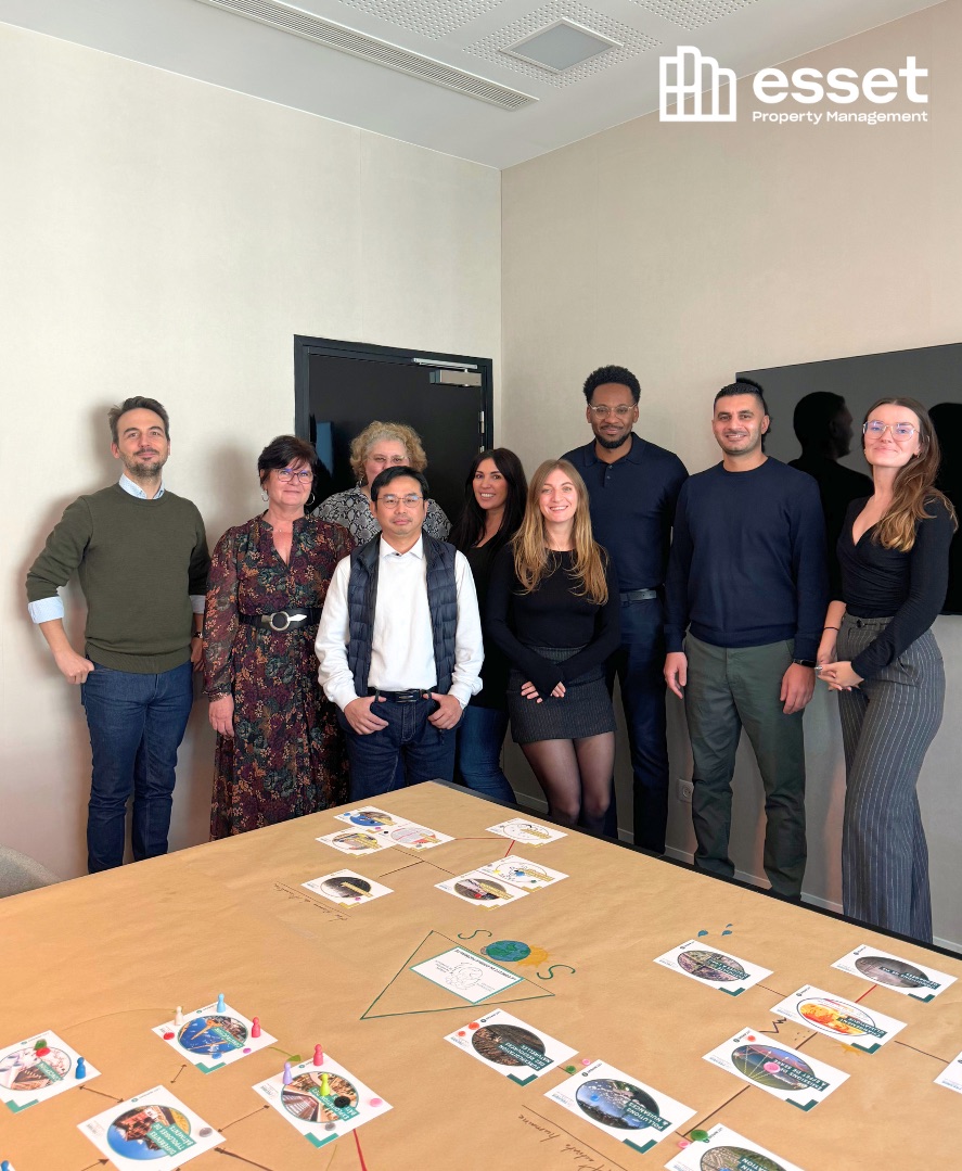 Fresque Immobilier Durable Esset Property Management