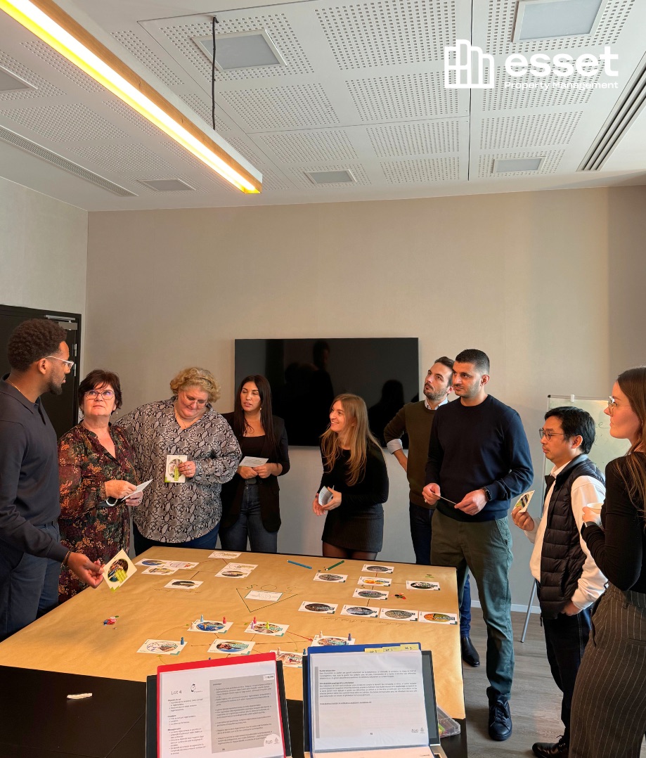 Fresque Immobilier Durable Esset Property Management